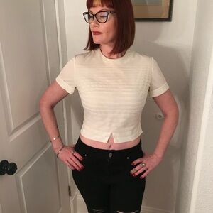 Vintage Cream Top
